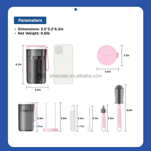 Limpiador que ahorra espacio para pezón de bebé, chupete, taza, bolsa de <span class=keywords><strong>pañales</strong></span> de paja, guardería, coche, viaje - Product Image 3
