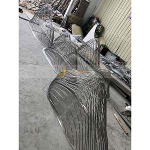 ANW7870 Escultura Creativa de Acero Inoxidable 304, Diseños Artesanales, Se Aceptan Pedidos al por Mayor para Compradores Globales - Product Image 5