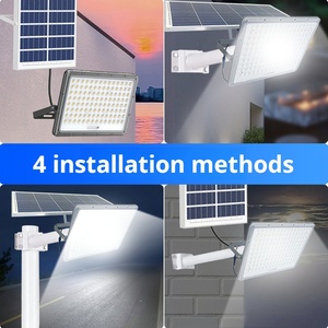 Nhà Máy giá bán buôn IP65 <span class=keywords><strong>LED</strong></span> năng lượng mặt trời lũ ánh sáng 100W 200W 300W 400W Tường Ngoài Trời Đèn cho cảnh quan đèn pha - Product Image 2