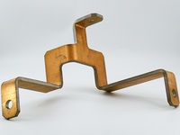 Barres en cuivre et bornes de connexion avec raccordement par boulons pour pièces de commutation de distribution d'énergie basse tension, conducteurs 21-30 AWG