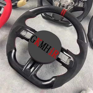 Hochwertiges Kundenspezifisches Upgrade-Lenkrad aus Carbonfaser und Leder für Ford Mustang Auto-Interieur-Zubehör - Product Image 6