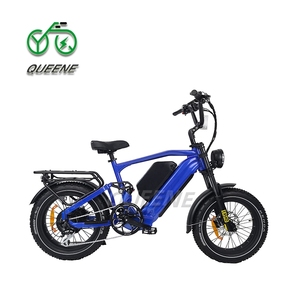 Bicicleta Eléctrica Potente 2000/3000 con Doble Batería de 72V35AH, Suspensión Completa, Neumáticos Anchos, Híbrida para Adultos - Product Image 4