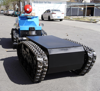 Plateforme robotique intelligente YH-05 à chenilles, châssis de char pour la montée d'escaliers, étanche IP68, charge utile de 500 kg pour la patrouille et le sauvetage