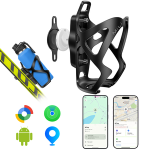 MiLi MiTag Traceur GPS Intelligent Étanche IP67 Antivol pour Vélo Support Bouteille d'<span class=keywords><strong>Eau</strong></span> Compatible IOS Android et AirTag Navigation GPS - Product Image 1