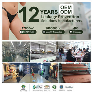 Culottes Menstruelles OEM Ados Très Absorbantes, Lingerie de Règles en Bambou 4 Couches pour Femmes - Product Image 5