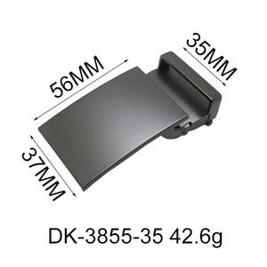 เข็มขัดผู้ชายที่ไว้ใจได้35มม. สังกะสีอัลลอยเข็มขัดแฟชั่นพร้อมเข็มขัด35มม. สำหรับแผ่นหัวเข็มขัดและห่วง - Product Image 2