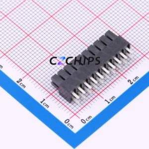 IPS1-110-01-L-D Pin Socket Through hole Component (THT),P=2.54mm Connector 2.54mm 2.54mm Through Hole Double Row - Product Image 2