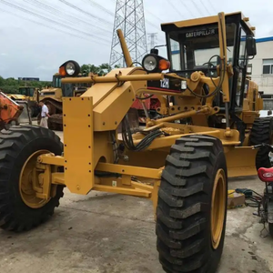 Fabriqué au Japon Disponible Niveleuse d'occasion CAT 120H Caterpillar 140K 140h 140g 12g 14g Machines de construction en stock - Product Image 6