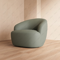 Ensemble modulaire de canapé en cuir FERLY contemporain à 4 places en forme de L, design durable pour le salon et le bureau