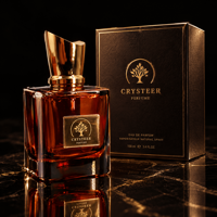 Flacons de parfum en verre transparents personnalisés de luxe 30/50/100 ml, vente en gros, flacons de parfum vintage rectangulaires
