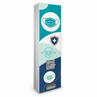 Distributeur automatique mécanique durable de dernière génération avec système de paiement sécurisé par pièces et jetons, armoire métallique robuste pour usage commercial