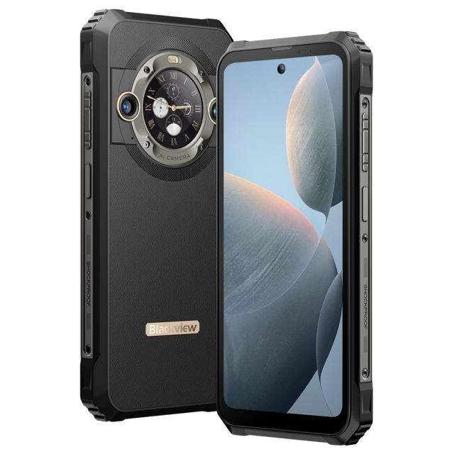Android 13 Blackview BL9000  12GB+512GB  6.78 Inch + 1.32 Inch  MediaTek Dimensity 8020 Octa Core   5G Mobile Phone