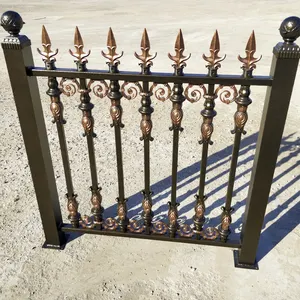 China Metal Fence Modern Newly Design Fence Garden Aluminum Fence