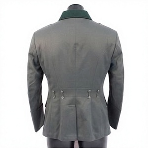 Chaqueta Táctica de Campo para Hombre, Chaqueta de Uniforme de Tela de Lana, Chaqueta Exterior Utilitaria con Botones al Frente, Logotipo Personalizado OEM - Product Image 2