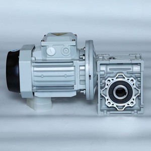 소형 NMRV040 웜 기어 감속기와 삼상 교류 모터 - Product Image 6