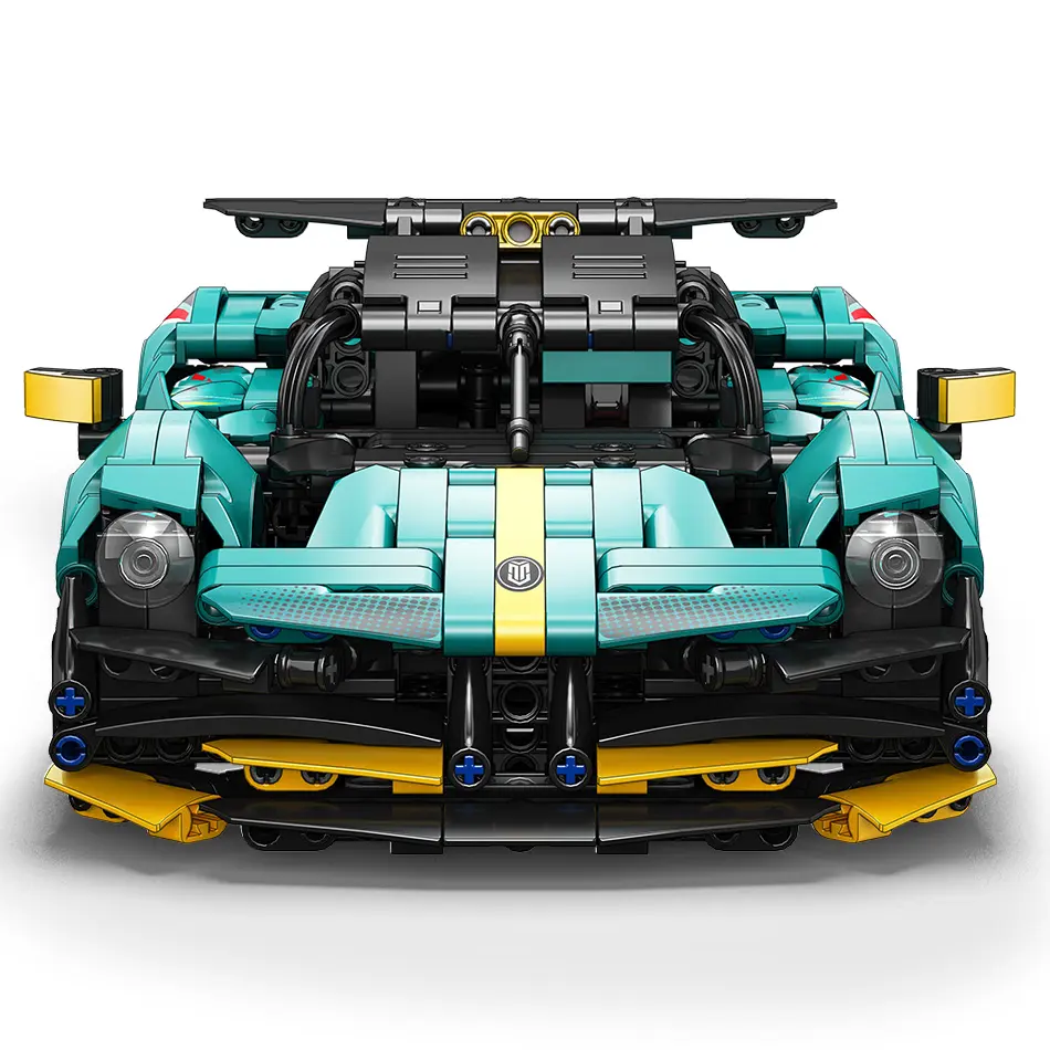 Bloques de construcción MoYu rompecabezas coche modelo 1:14 coche de carreras DIY plástico Legoed juego de bloques de construcción