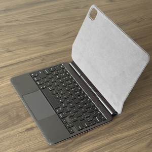 Clavier Magique Fin en Aluminium Anodisé CNC à Axe Plat pour iPad Air 11" (2026-2024 M4/M3/M2), Air5/Air4 10.9", Pro 11" (<span class=keywords><strong>2022</strong></span>-2018) - Product Image 2