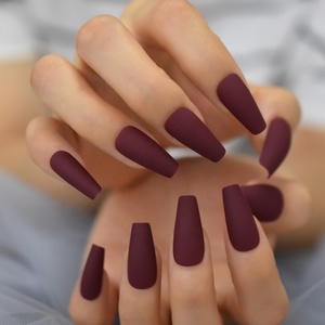 <span class=keywords><strong>Faux</strong></span> <span class=keywords><strong>ongles</strong></span> mats rouge foncé moyens, pointus, pour la pratique en salon, <span class=keywords><strong>faux</strong></span> <span class=keywords><strong>ongles</strong></span> à presser, <span class=keywords><strong>couleur</strong></span> unie, <span class=keywords><strong>ongles</strong></span> artificiels L5712 - Product Image 2
