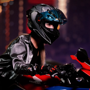 Casco integrale di alta qualità Unisex universale Full Face ABS Road Riding Motocross borgo casco moto moto - Product Image 3