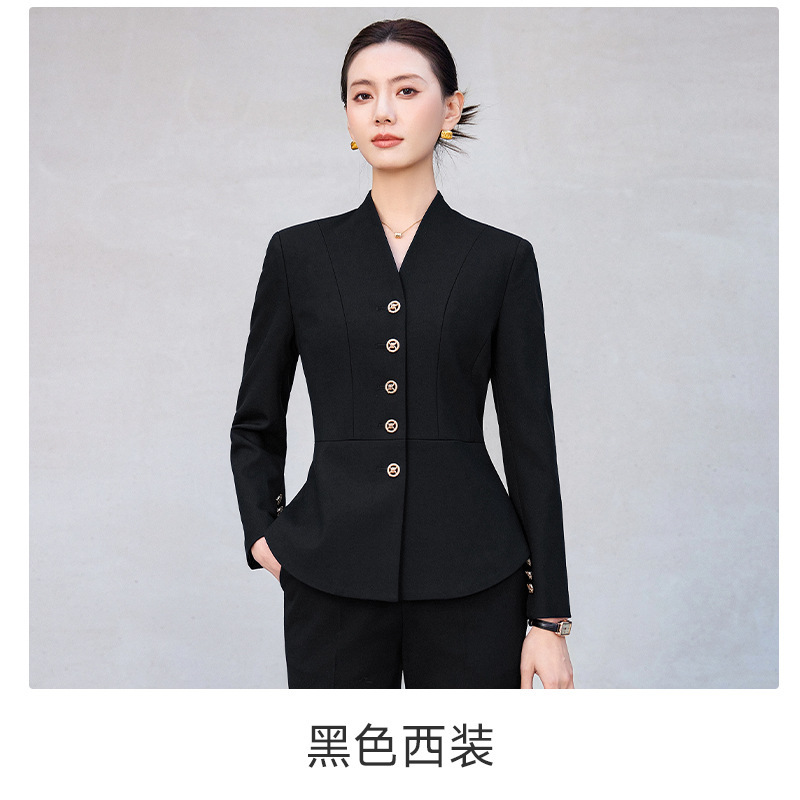 black suit