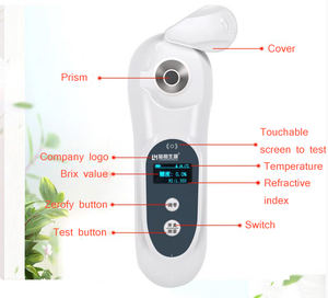 새로운 휴대용 자동 굴절계 휴대용 자동 꿀 굴절계 공장 가격 - Product Image 4