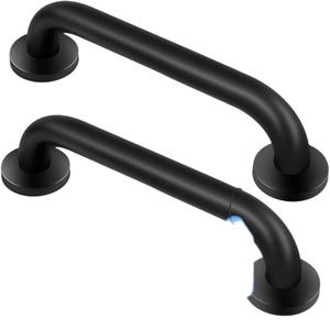 Barres d'appui pour baignoire de salle de bain en acier inoxydable 304, modernes et simples, barres de sécurité pour personnes âgées et handicapées, support WC, lot de 2 - Product Image 2