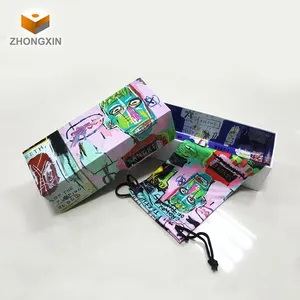 One-stop service Custom logo wholesale paper recyclable gift box packaging boxes sunglasses cover box