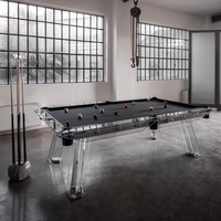 Table de billard professionnelle en ardoise de 7, 8 ou 9 pieds avec système de retour de billes – Prix usine