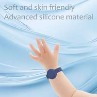 Bracelet intelligent de localisation GPS étanche en silicone pour enfants, étudiants et personnes âgées