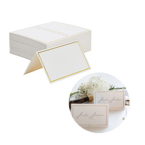 Tarjetas de Lugar Personalizadas para Boda, con Nombre de Mesa, Sello de Cera y Borde Plateado - Product Image 6