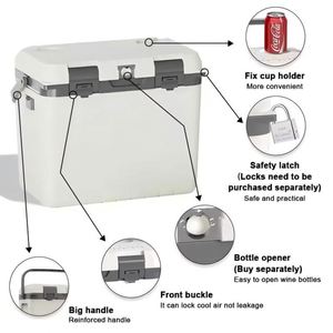 Hot Sale Portable Thermal Multifunction <b>Cooler</b> <b>Box</b> 30L Custom Logo <b>Cooler</b> <b>Box</b> - Product Image 5