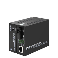 HTB-GS-03 AB Convertisseur de Média À Fiber Optique 10/100/1000M Monomode 20km/25km L'émetteur-Récepteur de Fiber Optique Ethernet Commutateur de Fiber