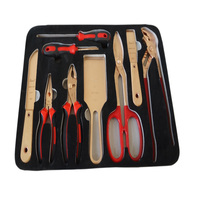 Ensemble d'outils anti-étincelles en cuivre béryllium X-spark 16 pièces, kit d'outils manuels antidéflagrants pour l'industrie pétrolière, gazière et chimique