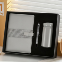 Carnet de notes A5 personnalisé en cuir PU ligné avec pochette intérieure, agenda 2026, coffret cadeau d'entreprise OEM