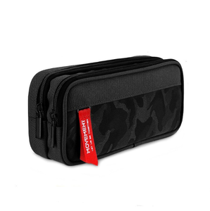 Borsa mimetica a doppia penna <span class=keywords><strong>per</strong></span> ragazzi studenti delle scuole <span class=keywords><strong>medie</strong></span> e superiori multistrato astuccio cancelleria - Product Image 2