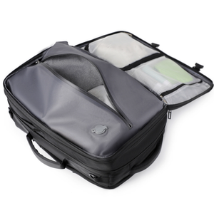 Sac à dos pour ordinateur portable noir, étanche, extensible, avec port USB, pour le collège et le bureau - Product Image 4