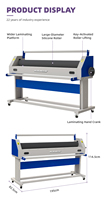Offre Spéciale prix d'usine plastifieuse 1600mm semi-automatique plastifieuse froide et chaude avec tondeuse
