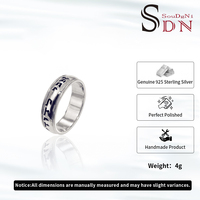 Bijoux de haute qualité, tendance, élégants et raffinés, en argent sterling 925, bagues pour hommes et femmes, bague de mariage hébraïque pour cadeau