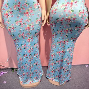 Nuovi Abiti Lunghi da <span class=keywords><strong>Donna</strong></span> di Alta Qualità Primavera 2026, Vestiti Eleganti con Spalle Scoperte, Sexy Abito Lungo Floreale, Abito Casual - Product Image 4