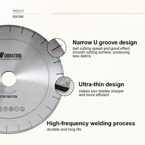 منشار ألماسي ملحوم عالي التردد 14 "، قطع دائري لألواح الصخور - Product Image 4