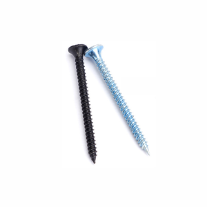 6x1 6x1-1/4 6x1-1/2便宜的菲利普斯头细粗螺纹黑色磷酸盐镀锌干墙螺钉 - Product Image 6