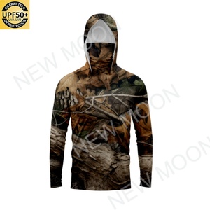 Combinaisons de pêche personnalisées pour hommes, respirantes, anti-UV et anti-soleil, vêtements de sport d'extérieur, chemises de pêche - Product Image 1