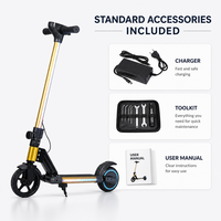 Trottinette électrique à deux roues pour enfants DomeRide, populaire pour les activités de plein air, en alliage d'aluminium avec batterie au lithium
