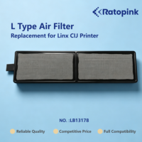 Filtre à air de type L Ratopink LB13178, remplacement pour imprimante Linx CIJ