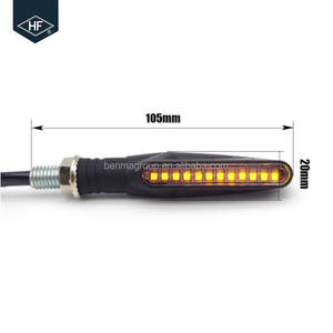IP68 không thấm nước flasher Xe Máy Led phổ chảy nước <span class=keywords><strong>blinker</strong></span> ánh sáng phía sau LED tuần tự lần lượt tín hiệu cho xe máy - Product Image 5