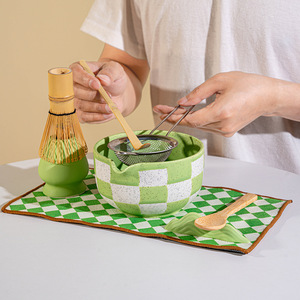 JY Matcha Set di lusso all'ingrosso Set da 7 pezzi Matcha Set da tè Matcha con scatola per gli appassionati di caffè e tè - Product Image 4