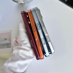 เคสโทรศัพท์แบบแม่เหล็กสำหรับ iPhone 18 17 16 15 14 Pro Max รุ่นดั้งเดิม พร้อมขาตั้งแบบฝ้า ป้องกันกล้อง ฝาหลังแบบกระจก - Product Image 6