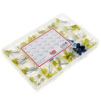 Kit de condensateurs de correction 240 pièces 63V-100V 102J-105J, emballage en boîte plastique, coefficient de température 10%