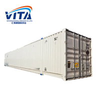 Conteneur maritime sec VITA de 53 pieds, norme ISO, matériau SPA-H, capacité de 100 m³, couleur bleue, boîte verrouillable pour le transport