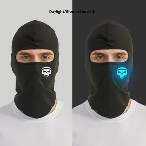 En gros, cagoule de cyclisme <span class=keywords><strong>ninja</strong></span> en polyester doux et respirant pour l'extérieur, avec logo lumineux, unisexe, pour moto, pêche, fête, affaires - Product Image 4